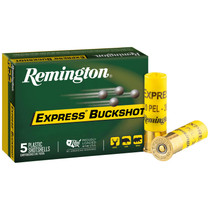 Remington Ammunition 20630 Express Buckshot 20Gauge 2.75" 3Buck Shot 5 Per Box/50 Case