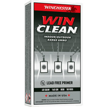 Winchester Ammo WC401 Super X 40S&W 165gr Winclean Brass Enclosed Base 50 Per Box/10 Case