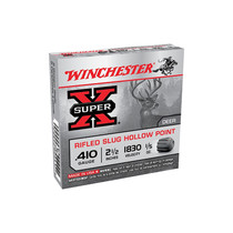 Winchester Ammo X41RS5VP Super X 410Gauge 2.50" 1/5oz Rifled Slug Shot 15 Per Box/10 Case *Value Pack