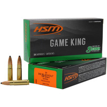 HSM 300BLK3N Game King 300 Blackout 125 gr Pro Hunter 20 Per Box/ 25 Case