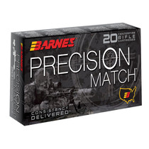 Barnes Bullets 30846 Precision Match 5.56x45mmNATO 69gr Open Tip Match Boat Tail 20 Per Box/10 Case