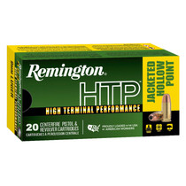 Remington Ammunition 28295 HTP 9mmLuger 147gr Jacketed Hollow Point 20 Per Box/25 Case