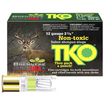 Brenneke SL122TKO TKO 12Gauge 2.75" 2/3oz Slug Shot 5 Per Box/50 Case