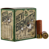 HEVI-Shot HS14006 HEVI-Bismuth 12Gauge 3" 1 3/8oz Bismuth 6Shot 25 Per Box/10 Case
