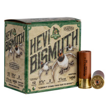 HEVI-Shot HS14702 HEVI-Bismuth 12Gauge 2.75" 1 1/4oz Bismuth 2Shot 25 Per Box/10 Case