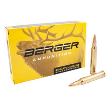 Berger Bullets 70020 Classic Hunter 300Win Mag 185gr Hybrid Boat Tail 20 Per Box/10 Case