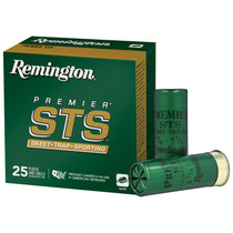 Remington Ammunition 20252 Premier STS 12 Gauge 2.75" 1 1/8 oz 8 Shot 25 Per Box/ 10 Cs