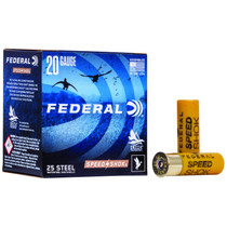 Federal WF2084 Speed-Shok 20Gauge 2.75" 3/4oz 4Shot 25 Per Box/10 Case