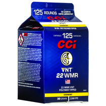 CCI 929CC VNT Rimfire 22WMR 30gr Varmint Tipped 125 Per Box/10 Case