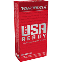 Winchester Ammo RED10 USA Ready 10mmAuto 180gr Full Metal Jacket Flat Nose 50 Per Box/10 Case