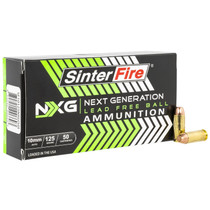 SinterFire Inc SF10125NXG Next Generation (NXG) 10mmAuto 125gr Lead Free Ball 50 Per Box/20 Case