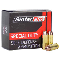 SinterFire Inc SF10125SD Special Duty (SD) 10mmAuto 125gr Lead Free Frangible Hollow Point 20 Per Box/10 Case