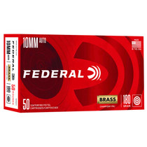 Federal WM5221 Champion Training 10mmAuto 180gr Full Metal Jacket 50 Per Box/20 Case
