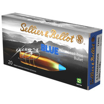 Sellier & Bellot SB65XA eXergy 6.5Creedmoor 120gr TAC EX Blue 20 Per Box/12 Case