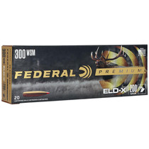 Federal P300WSMELDX1 Premium ELD-X 300WSM 200gr 20 Per Box/10 Case