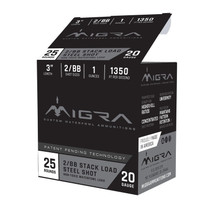 Migra Ammunitions M20SB46 Combinational 20Gauge 3" 1oz 4/6Shot 25 Per Box/10 Case