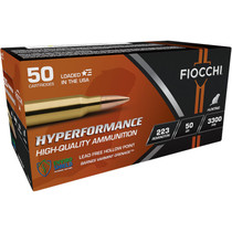 Fiocchi 223VGNT Hyperformance 223Rem 50gr Barnes Varmint Grenade 50 Per Box/10 Case