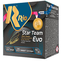 Rio Ammunition ST288 Star Team EVO 12Gauge 2.75" 1oz 8Shot 25 Per Box/10 Case