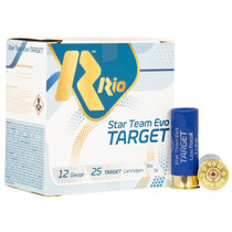 Rio Ammunition STT32LR75 Team Target 12Gauge 2.75" 1 1/8oz 7.5Shot 25 Per Box/10 Case