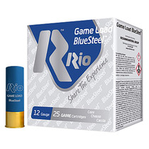 Rio Ammunition GLBS327 Game Load BlueSteel 12Gauge 2.75" 1 1/8oz 7Shot 25 Per Box/10 Case