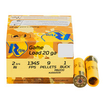Rio Ammunition RB209 Royal Buck 20Gauge 2.75" 1 1/8oz 1Buck Shot 25 Per Box/10 Case
