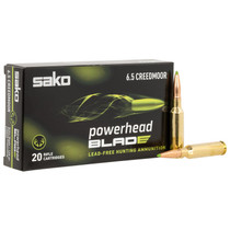 SAKO (TIKKA) PowerHead Blade 6.5Creedmoor 120gr 20 Per Box/10 Case