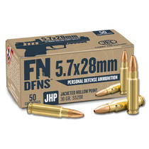 FN 10700030 DFNS 5.7x28mm 30gr Jacketed Hollow Point 50 Per Box/10 Case