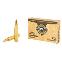 PATRIOT SPORTS LLC P223055F 223Rem 55gr Full Metal Jacket 20 Per Box/50 Case