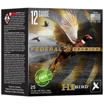Federal HVFB12HW5 Federal Premium Hi-Bird 12Gauge 2.75" 1 1/4oz 5Shot 25 Per Box/10 Case