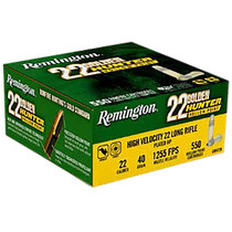 Remington Ammunition R21253 Golden Hunter 22LR 40gr Plated Hollow Point 550 Per Box/12 Case