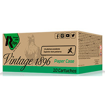 Rio Ammunition VP36FHV8 Vintage 1896 Paper Flyer 12Gauge 2.75" 8Shot 10 Per Box/25 Case