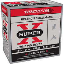 Winchester Ammo X12HV4 Super X High Velocity 12Gauge 2.75" 1 1/4oz 4Shot 25 Per Box/10 Case