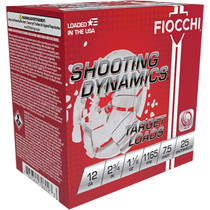 Fiocchi 12SD18L7 Shooting Dynamics Target 12Gauge 2.75" 1 1/8oz 7.5Shot 25 Per Box/10 Case