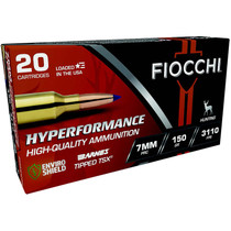 Fiocchi 7PRCTT Hyperformance 7mmPRC 150gr Barnes Tipped TSX 20 Per Box/10 Case
