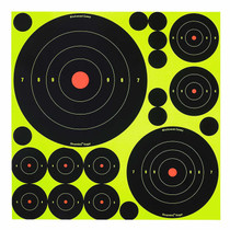Birchwood Casey Shoot-N-C Targets Variety Pack 50 Targets 50 Pasters, 34018