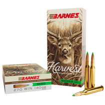 Barnes Bullets 32399 Harvest 270Win 140gr Sierra Tipped GameKing 20 Per Box/10 Case