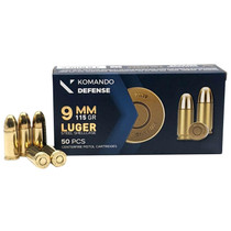 Dickinson LLC BRASS/STL9mm Luger 115gr Full Metal Jacket 50 Per Box/20 Case