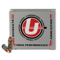 Underwood Ammo 639 Xtreme Defense 380ACP+P 68gr Solid Monolithic 20 Per Box/10 Case