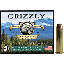 Grizzly Ammo GC38SP+P3 38Special+P 148gr Jacketed Hollow Point 20 Per Box/10 Case