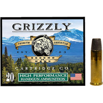Grizzly Ammo GC41M5 41Mag 265gr Wide Flat Nose Gas Check 20 Per Box/10 Case