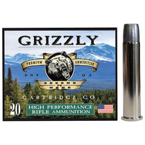 Grizzly Ammo GC45/70+P4 45-70Gov+P 405gr Bonded Flat Point 20 Per Box/10 Case