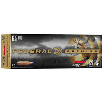 Federal P65PRCLRX1 Premium 6.5PRC 127gr Barnes LRX Lead Free 20 Per Box/10 Case