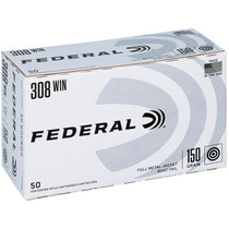 Federal AE308DB American Eagle 308Win 150gr Full Metal Jacket 50 Per Box/5 Case