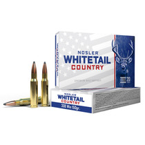 Nosler 40128 Whitetail Country 308Win 150gr 20 Per Box/10 Case