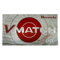 Hornady 83414 V-Match 22Creedmoor 69gr ELD-VT 20 Per Box/10 Case