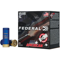 Federal FAA12HC8 All-American 12Gauge 2.75" 1 1/8oz 8Shot 25 Per Box/10 Case