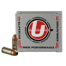 Underwood Ammo 112Underwood Ammo 112 Sporting 9mmLuger+P 115gr Jacketed Hollow Point 20 Per Box/10 Case