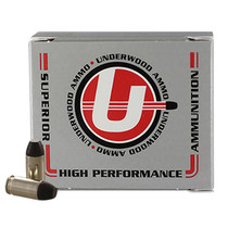 Underwood Ammo 730 380ACP 100gr Hard Cast Flat Nose 20 Per Box/10 Case