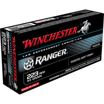 Winchester Ammo RA223RY 223Rem 55gr Pointed Soft Point 20 Per Box/50 Case