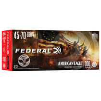 Federal AE4570USA American Eagle 45-70Gov 300gr Jacketed Soft Point 20 Per Box/10 Case